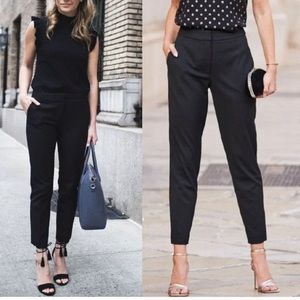 Everlane The Slim Wool Pant Black Size 0